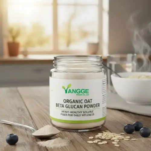 Organic Oat Beta Glucan Powder Heart-Healthy Soluble Fiber for Daily Wellness